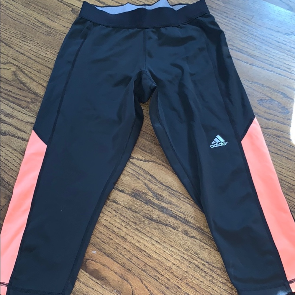 Knee length adidas leggings